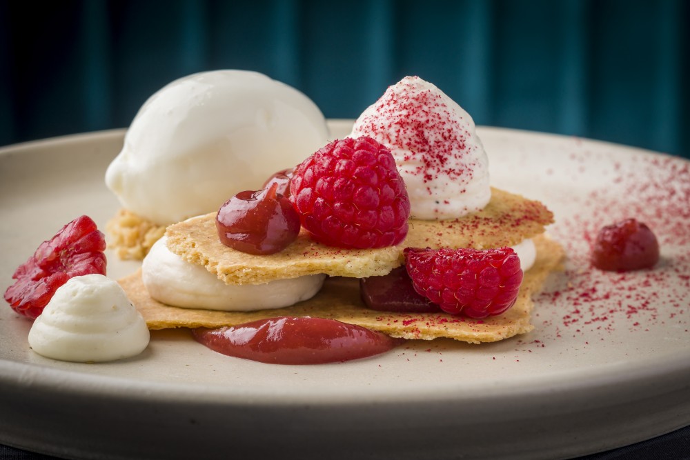 Hue Christmas Meal - Creme Fraiche Mousse