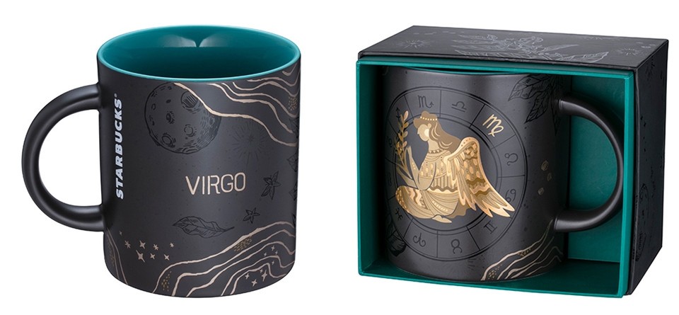 原來「12星座專屬杯」是以Starbucks咖啡豆包裝的圖案為靈感,同時杯上印有用來象徵土、風、水、火這4大星座元素特製的圖案