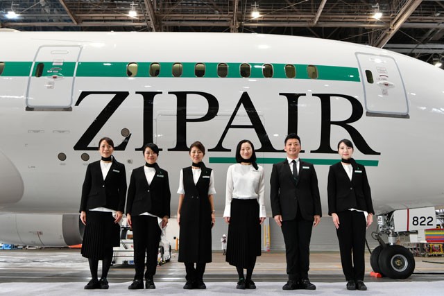日本航空旗下全新廉航 ZIPAIR Tokyo