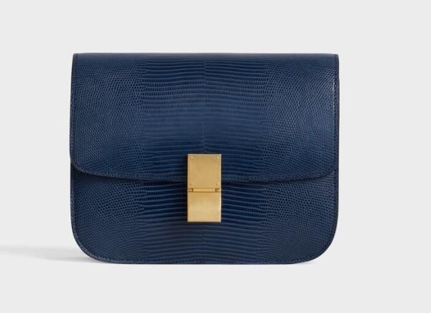 「經典藍」手袋2020 CELINE MEDIUM CLASSIC 經典藍肩背包