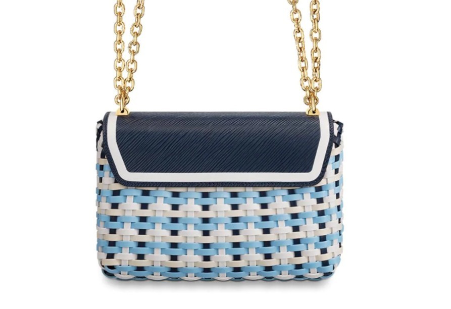 「經典藍」手袋2020 LOUIS VUITTON Twist Guinguette MM鏈帶手袋