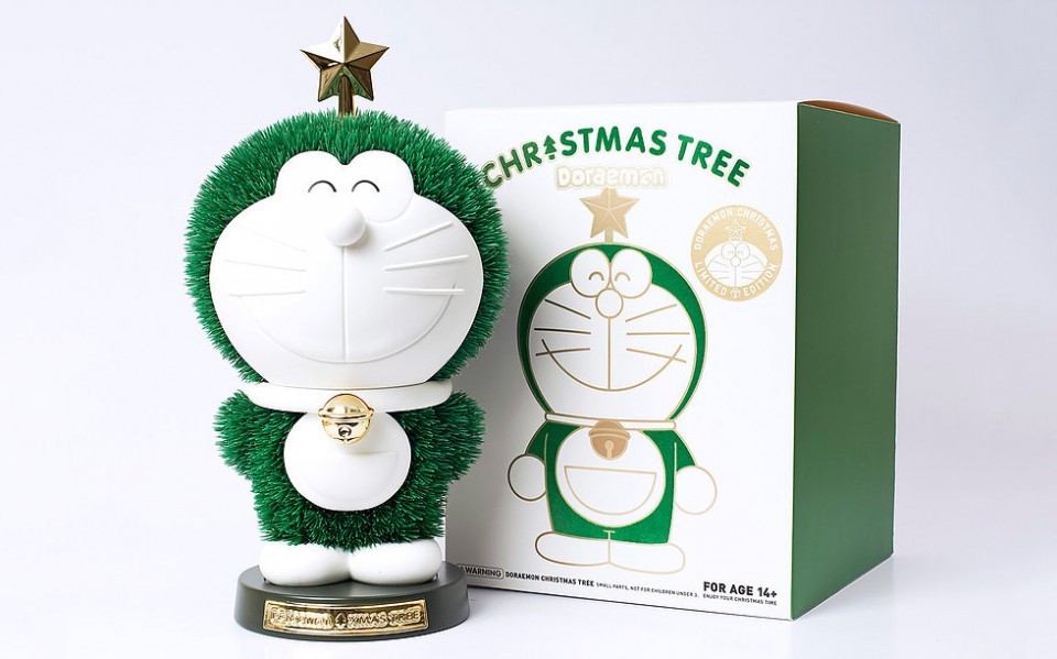 有2017年推出的綠色版「Doraemon Christmas Tree 2017」