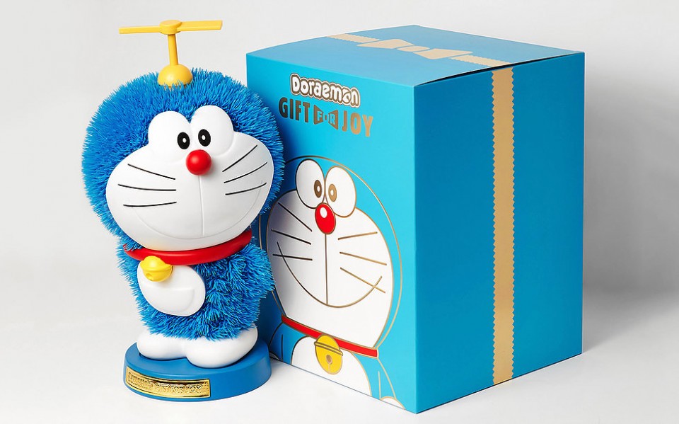 還有另一隻還原指數極高的藍色版「Doraemon Gift For Joy」