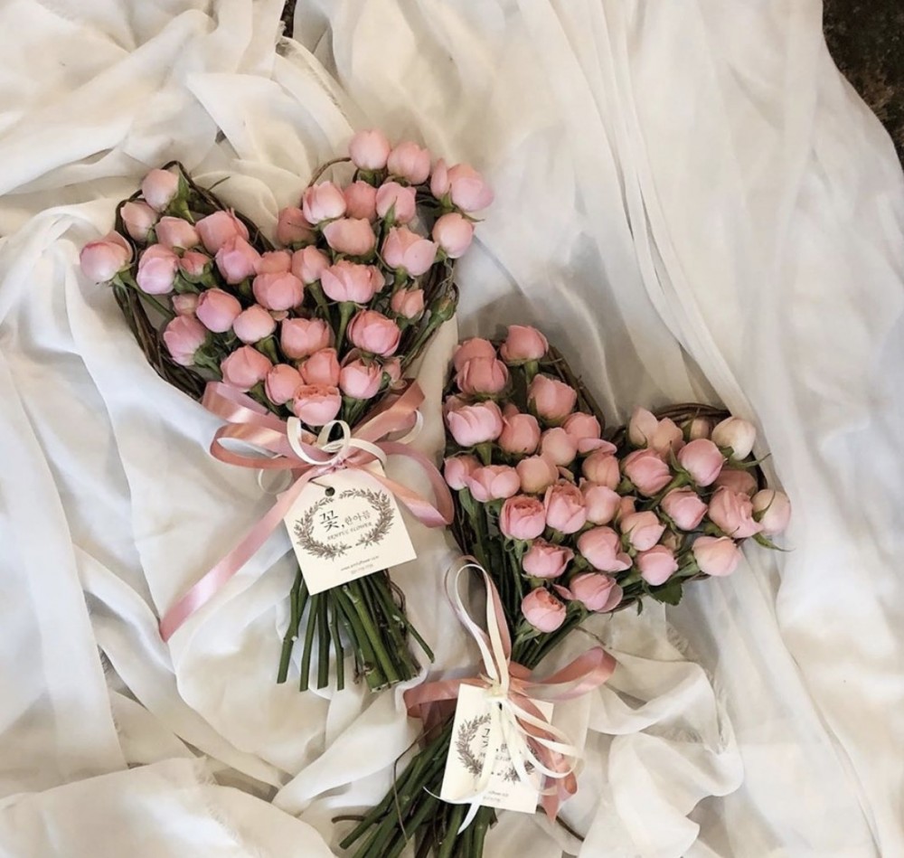 情人節快要來到，以這種藤技製成的心形圖案也是不少韓國男生的選擇，直接地表達對女生的愛意！