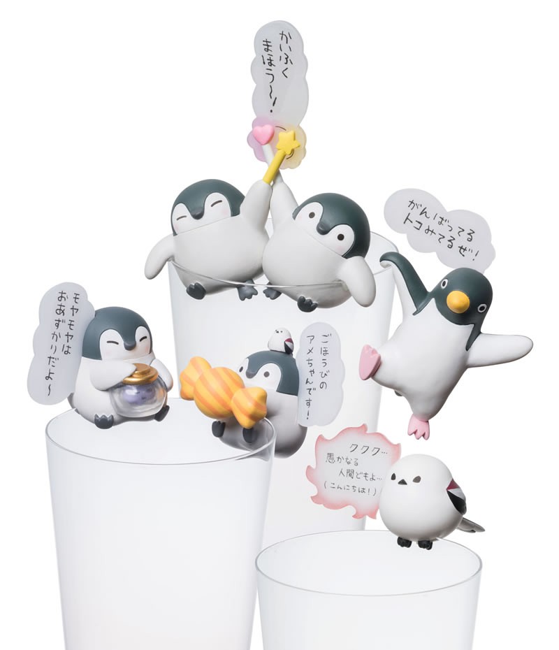 還有超受日本人歡迎的杯緣子，杯緣子共推出了 5 款