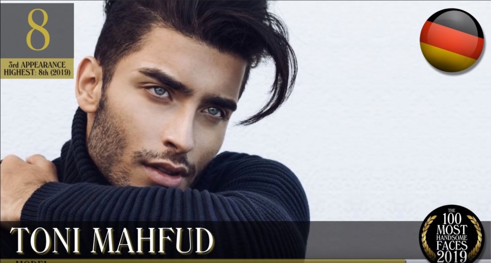 第8名:德國男模 TONI MAHFUD