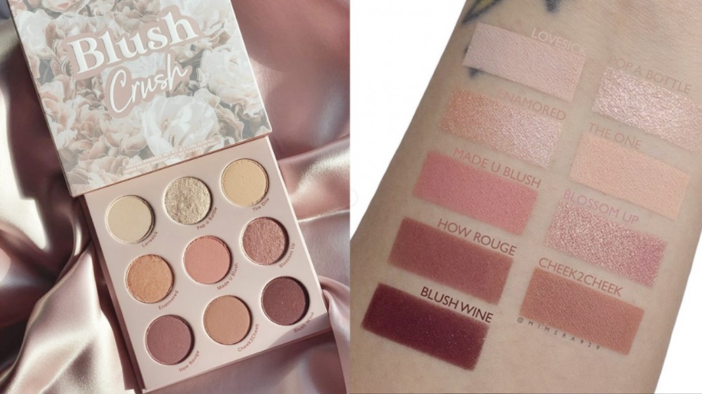 ColourPop Blush Crush Palette 14 USD(HKD 108)胭脂