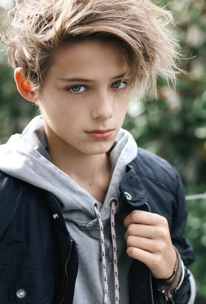 澳洲的模特兒William Franklyn Miller嗎？當年13歲的他憑著夢幻藍鑽石眼睛和脫俗的天使氣質爆紅