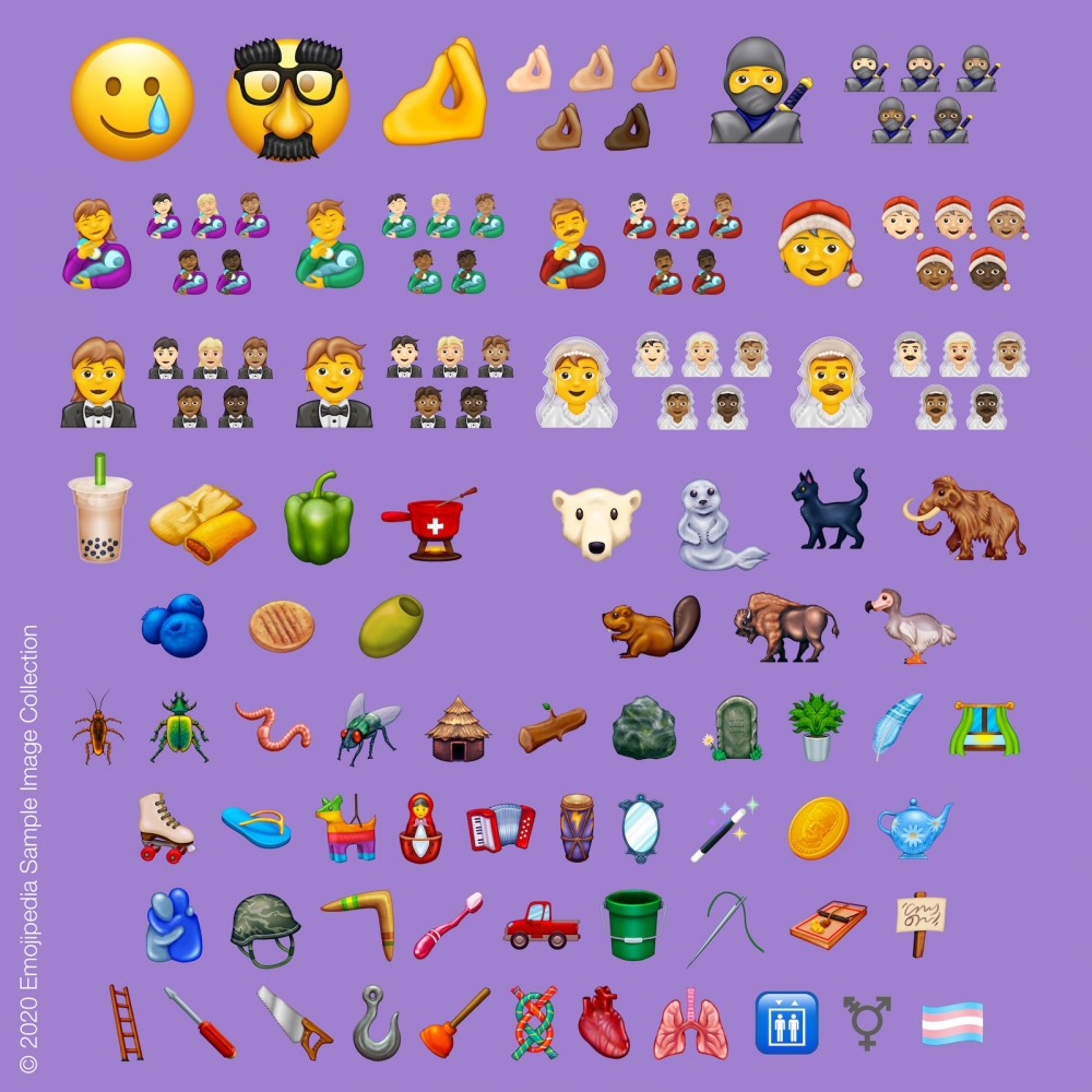 2020年,Emojipedia就在官方公布了新一批Emoji