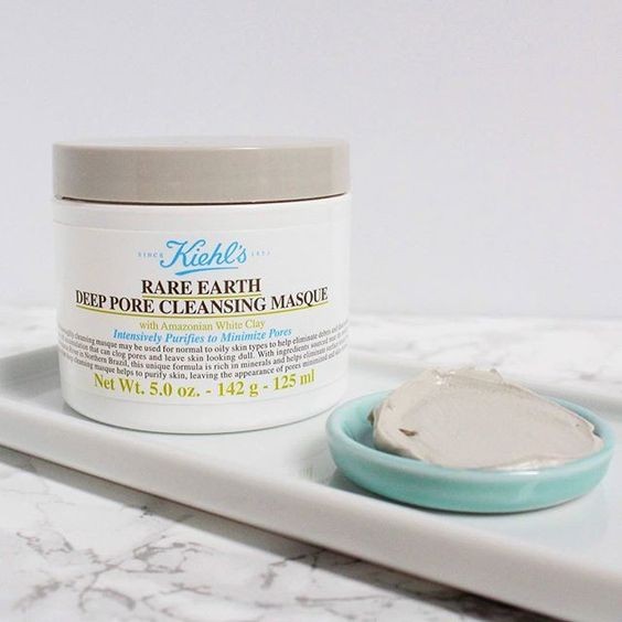 Kiehl's的白泥面膜也是受到不少好評,它有效淨肌、收細毛孔