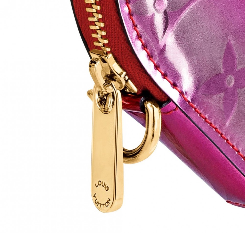 louis vuitton valentines day heart purse coin limited