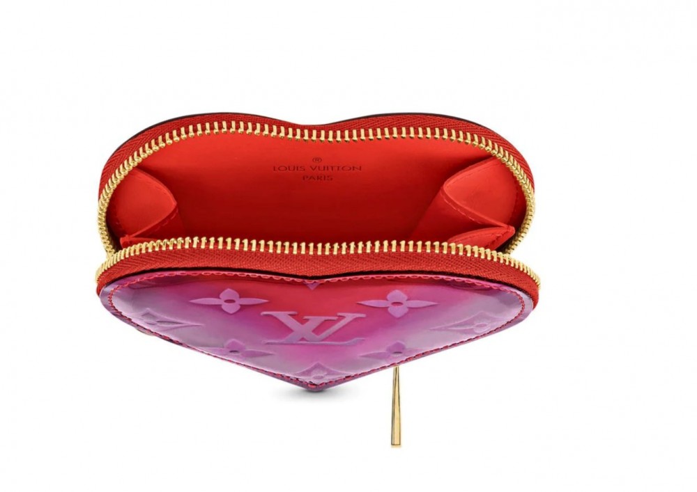 LV valentines day 心形零錢包