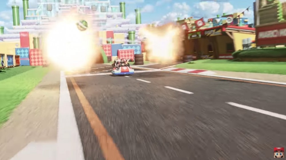 在日前官方公開的園區預告影片中,見到不少新遊戲,園區內將設有 Mario Kart 孖寶賽車、Donkey Kong 過山車等等機動遊戲