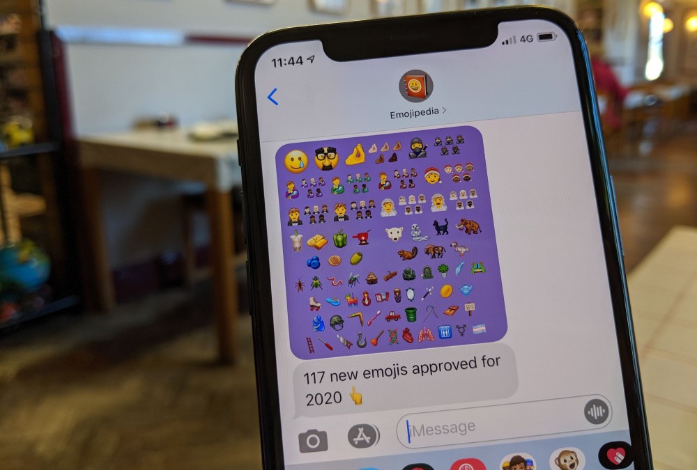 Emojipedia 2020新Emoji 117款
