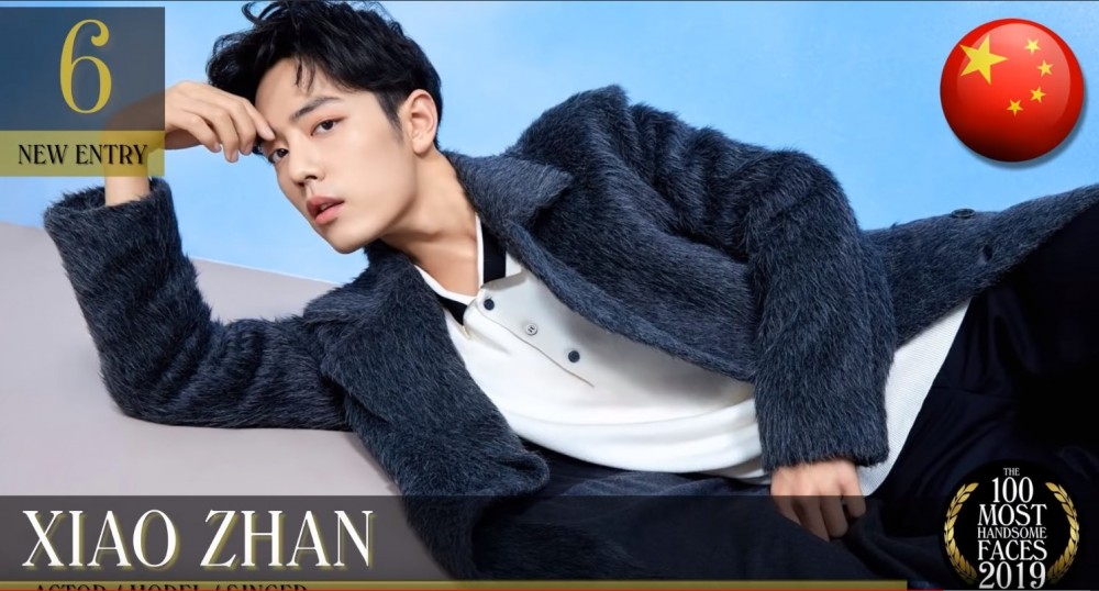 第6名:中國演員 XIAO ZHAN
