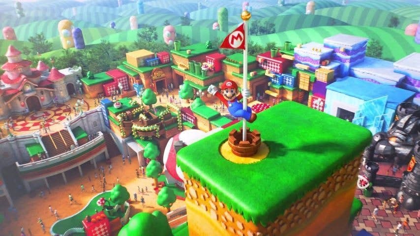 新園區「超級任天堂世界」(Super Nintendo World)將《超級瑪利歐》的遊戲世界現實化