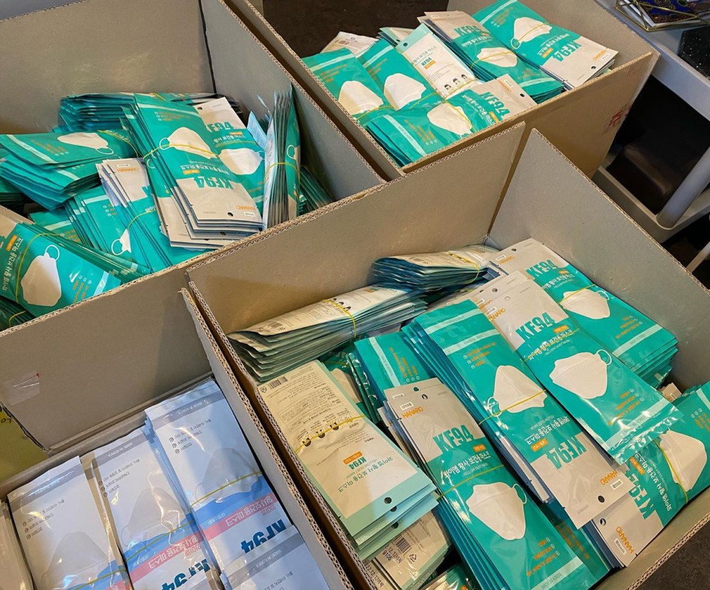 南韓製造的「KF94口罩」可以阻擋94%以上的0.14微米粒子