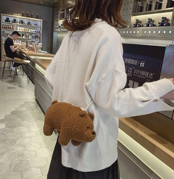 《熊熊遇見你》側背包