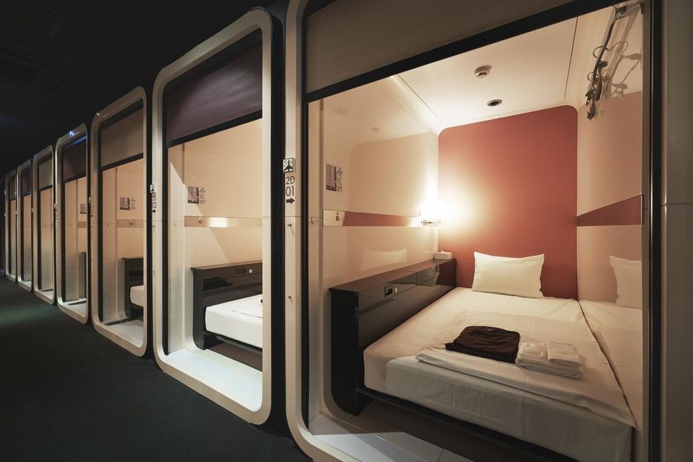 在東京就已經有10間,東京第一間First Cabin就是在羽田機場航廈裡面。