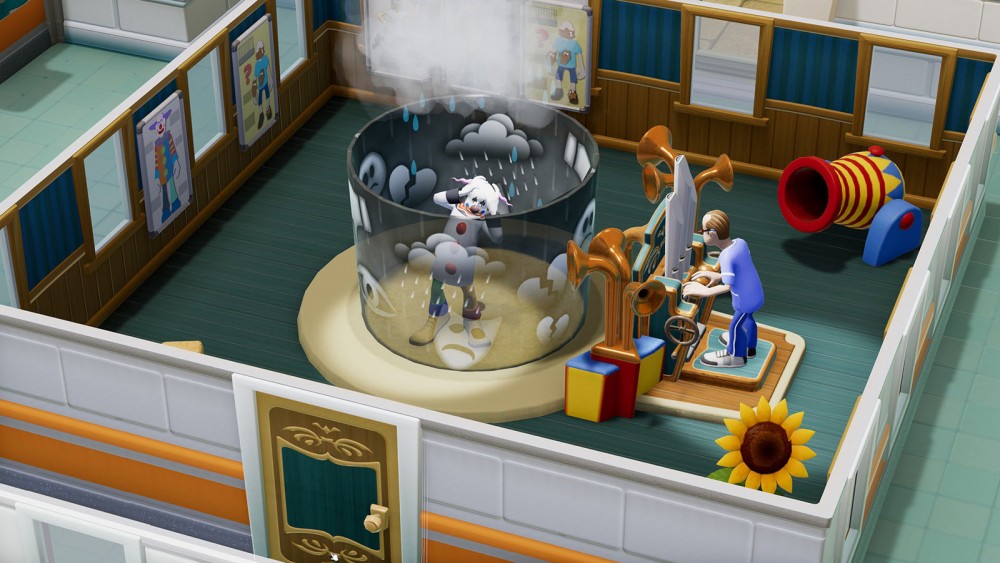 《Two Point Hospital》讓玩家扮演基金會中的醫院管理者