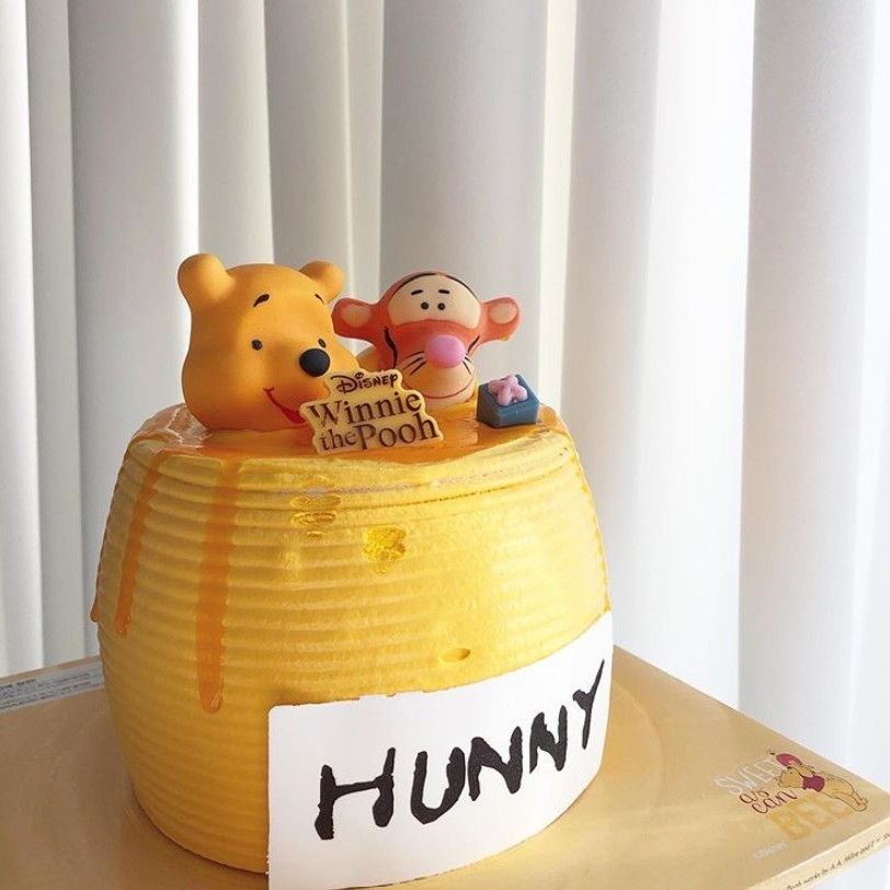 小熊維尼蜂蜜罐雪糕蛋糕