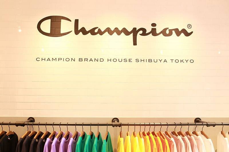 日本澀谷的Champion商品非常齊全
