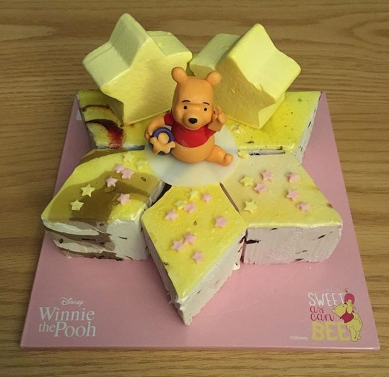 小熊維尼蜂蜜罐雪糕蛋糕