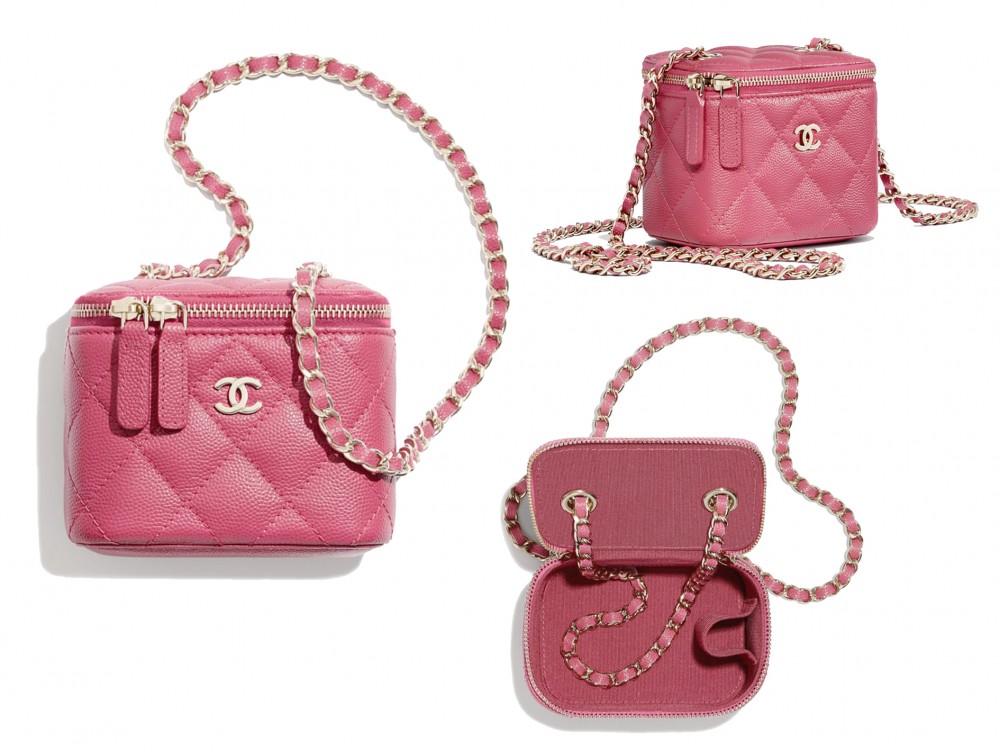 嬌小女生大愛!CHANEL 全新 Small classic box with chain