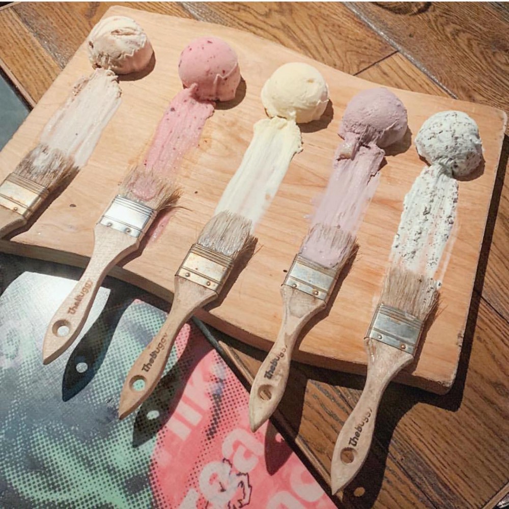 「The buggy」位置在女生最愛的大阪shopping區心齋橋,在心齋橋站下車後,徒步2分鐘就到了!