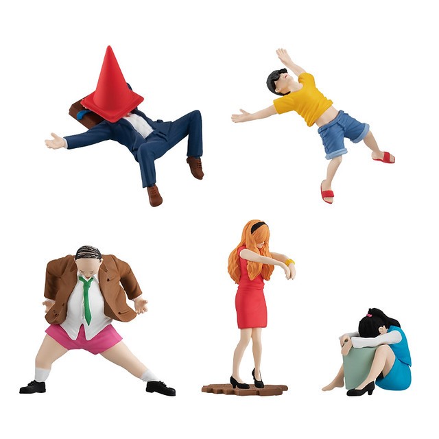 這次「TAMA-KYU」推出一款新的「酒醉中」(酔っ払いなう)可愛扭蛋,總共有5款,