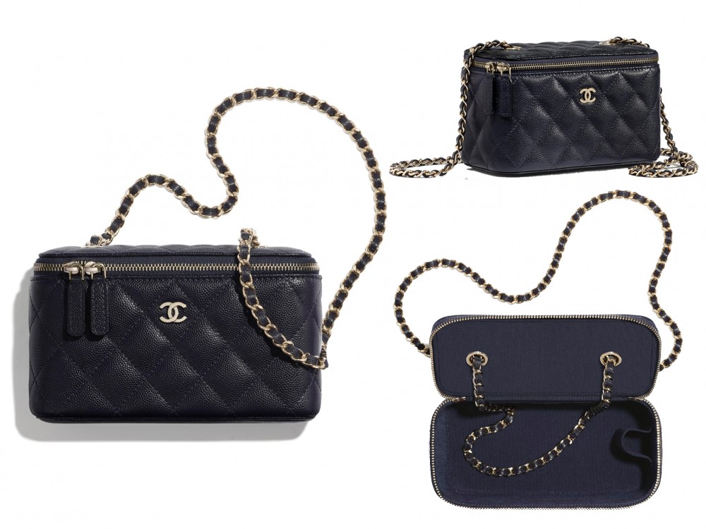 嬌小女生大愛!CHANEL 全新 Small classic box with chain