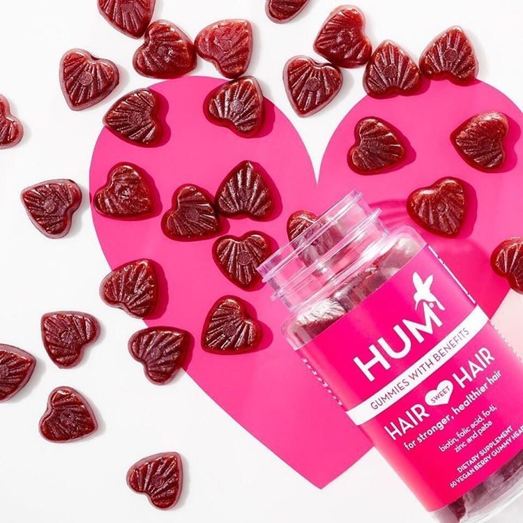 美國大熱的HUM護髮軟糖HAIR SWEET HAIR啦〜甜甜的口感加上多種護髮成分