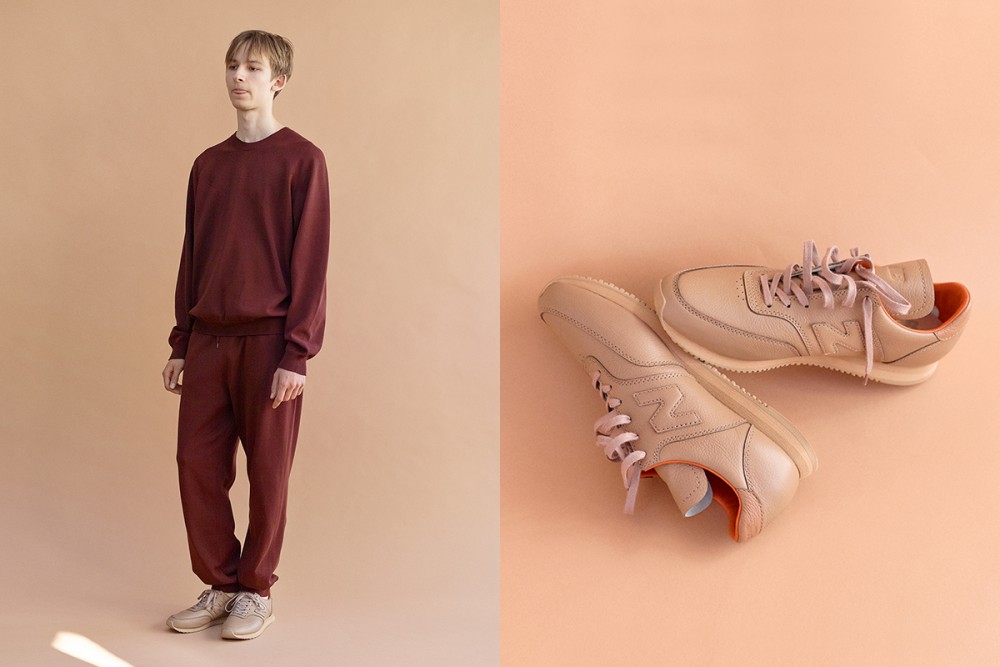 AURALEE 聯乘 NEW BALANCE
