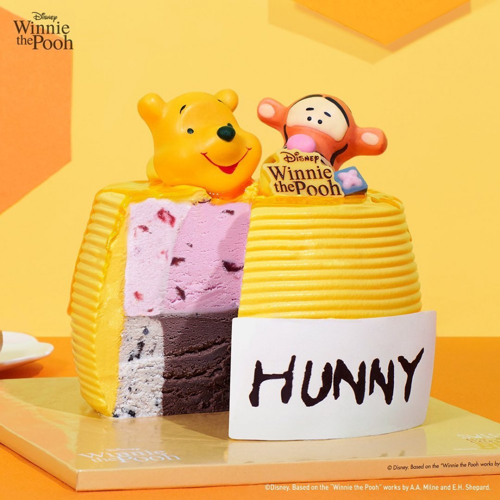 小熊維尼蜂蜜罐雪糕蛋糕