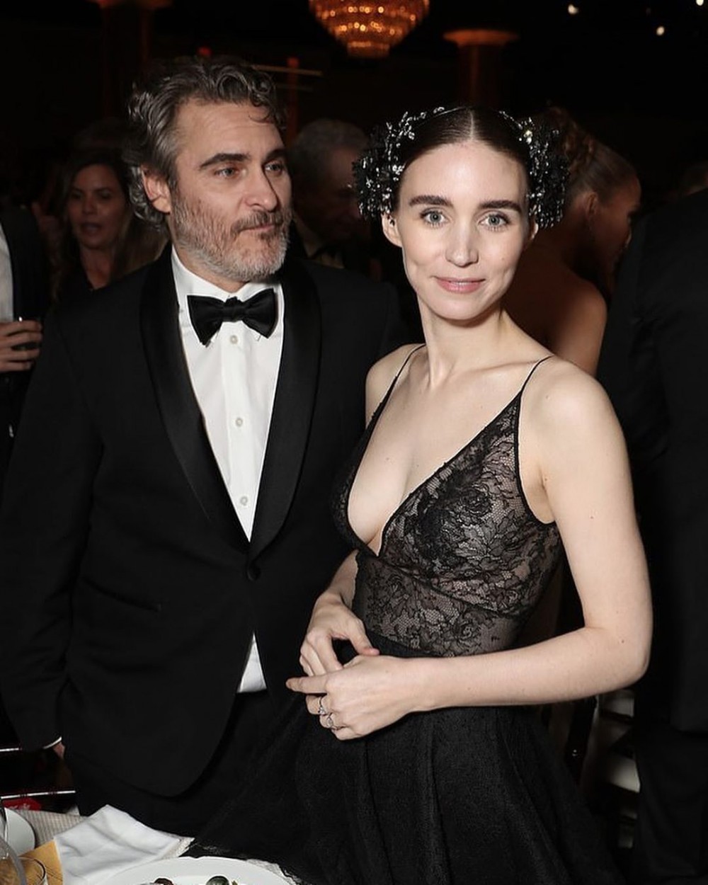 Joaquin Phoenix & Rooney Mara