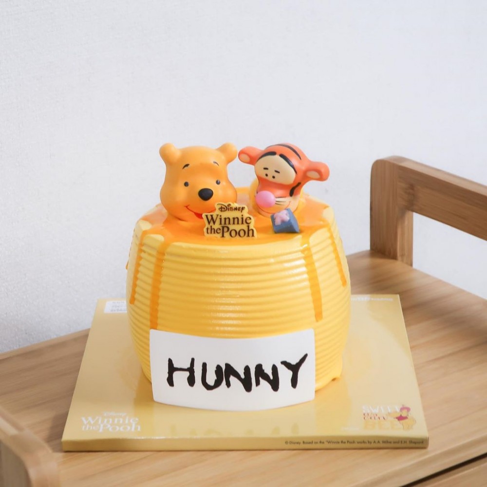 小熊維尼蜂蜜罐雪糕蛋糕