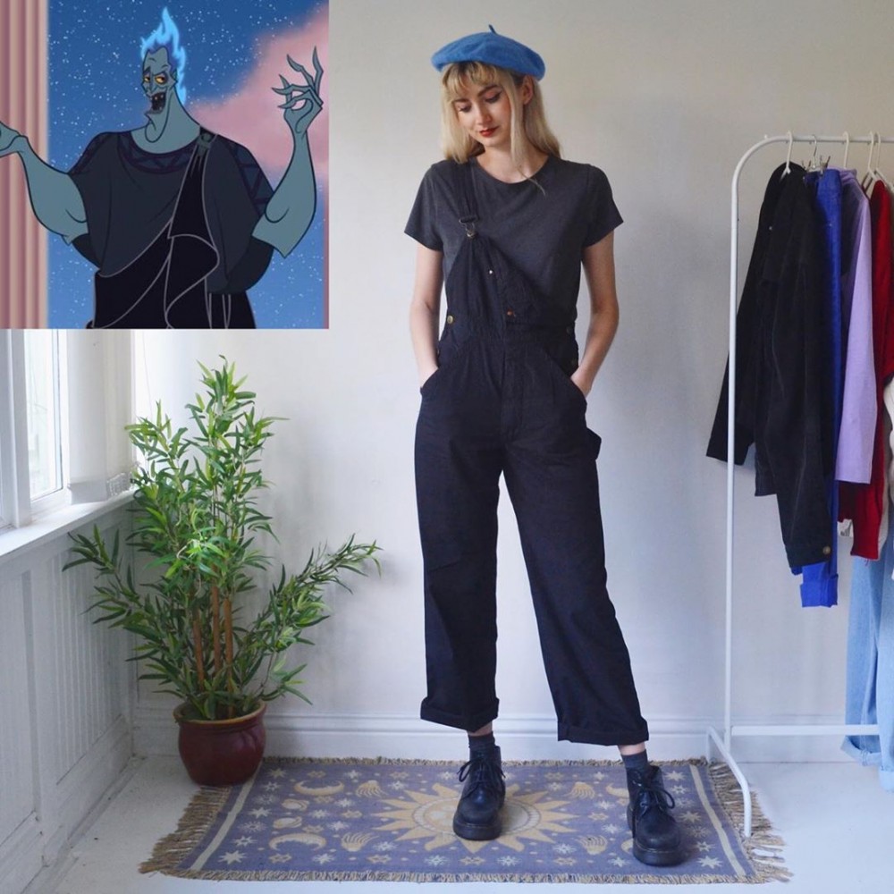 外國IG「日常迪士尼靈感穿搭」,