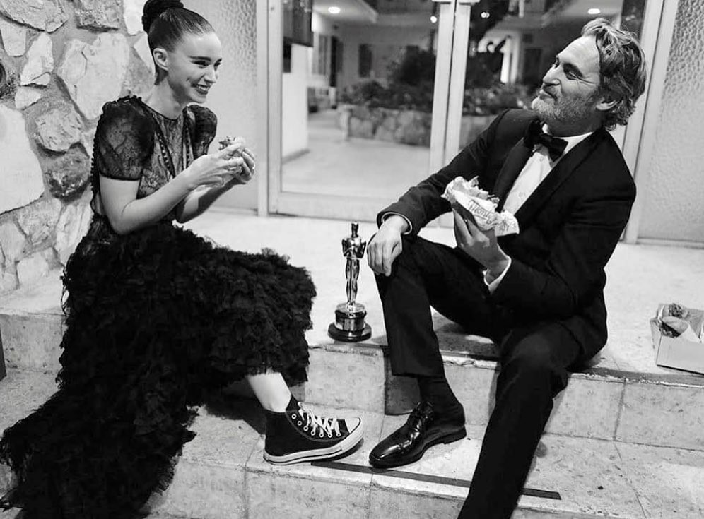 Joaquin Phoenix & Rooney Mara