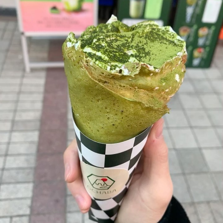 抹茶tiramisu可麗餅