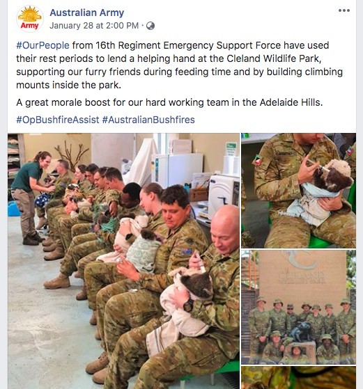 Facebook@Australian Army