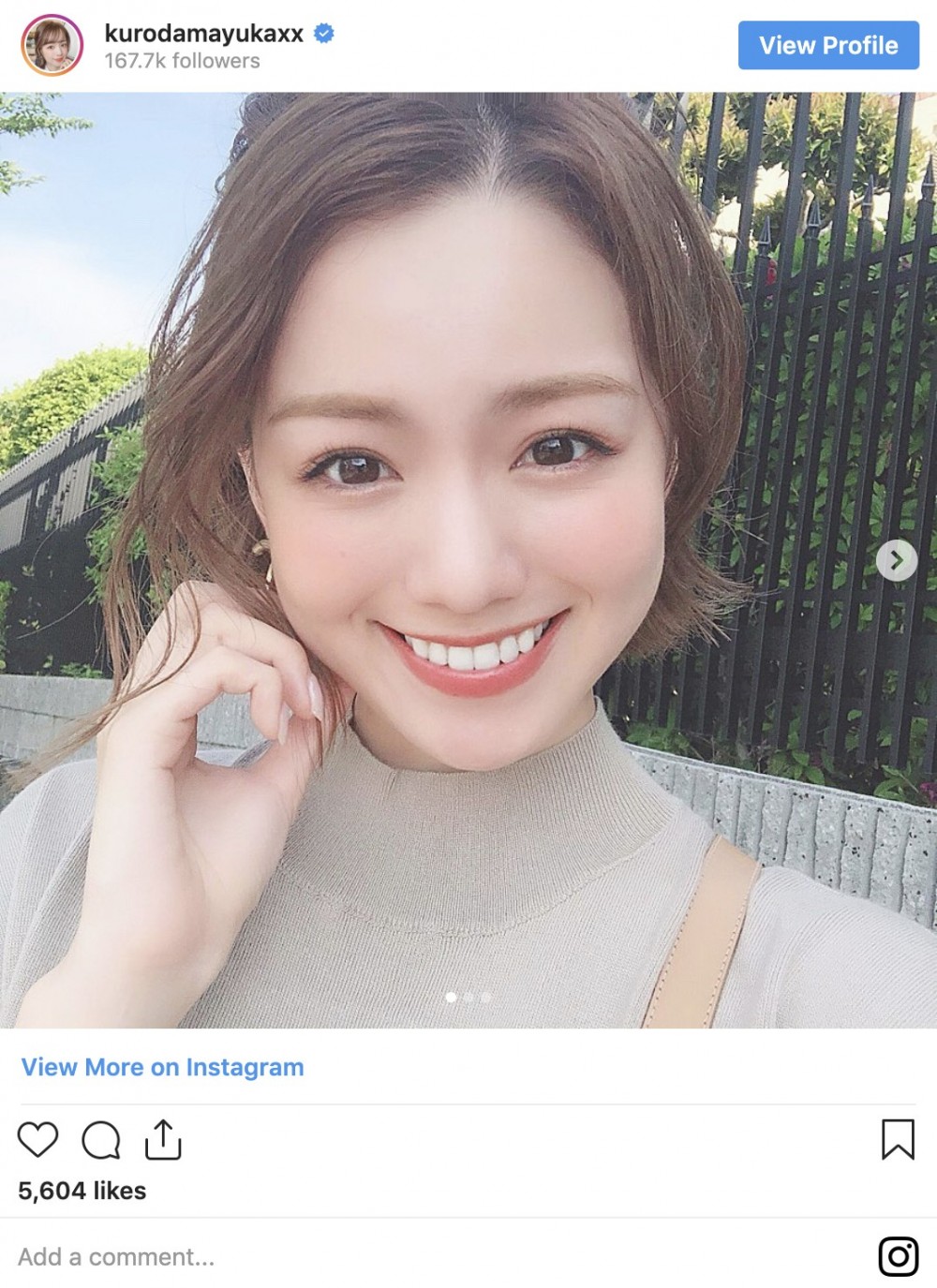 Instagram@kurodamayukaxx