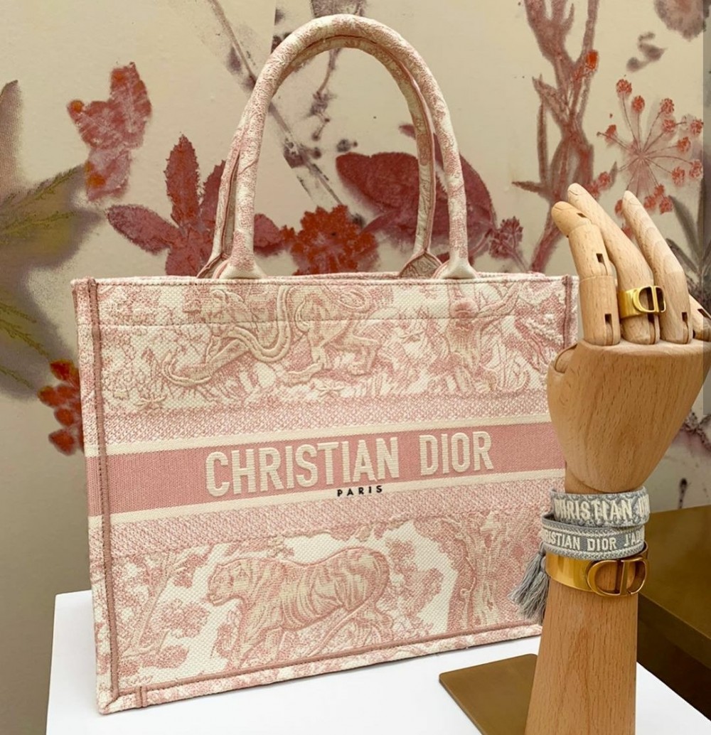 Dior Book Tote是由Christian Dior創意總監Maria Grazia Chiuri所設計的原創作品,也成了現時品牌經典力作!
