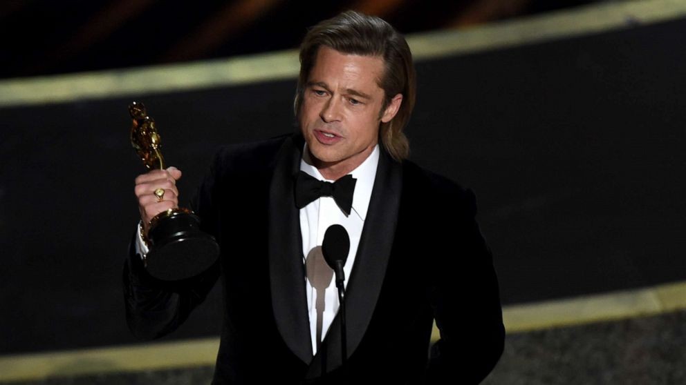 畢彼特(Brad Pitt)憑《從前,有個荷里活》(Once Upon a Time in Hollywood)獲得奧斯卡2020最佳男配角獎