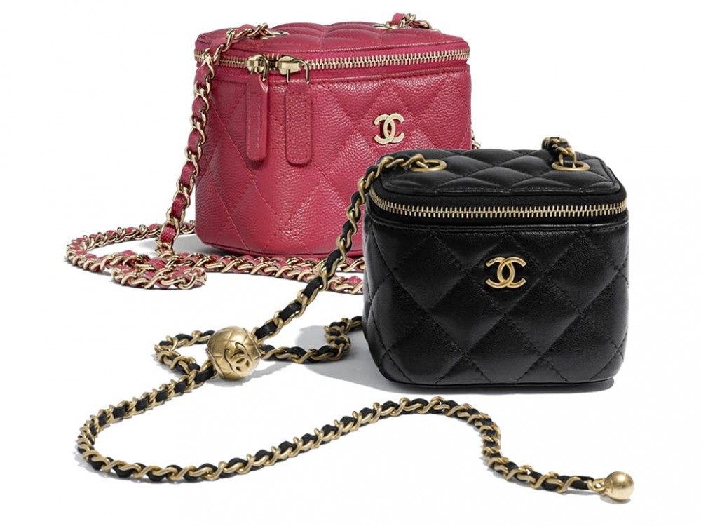 嬌小女生大愛!CHANEL 全新 Small classic box with chain