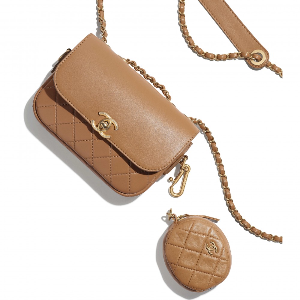 # Chanel Flap Bag & Coin Purse HK$31,300