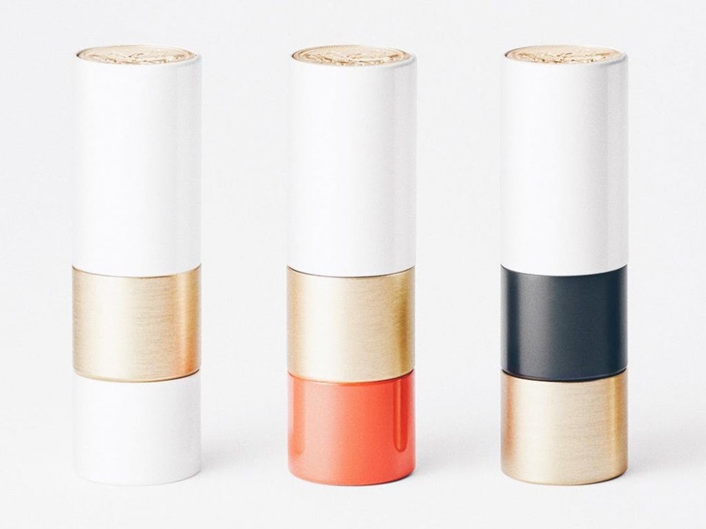 Rouge Hermès 的唇膏系列的包裝如積木般時尚簡約