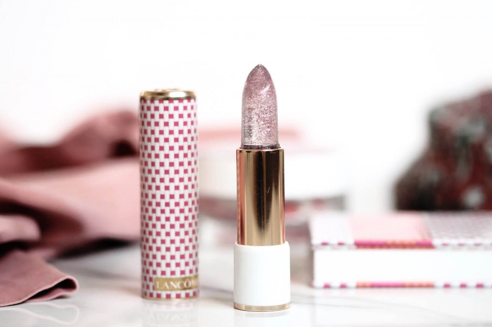 lancome 櫻花粉果凍唇膏