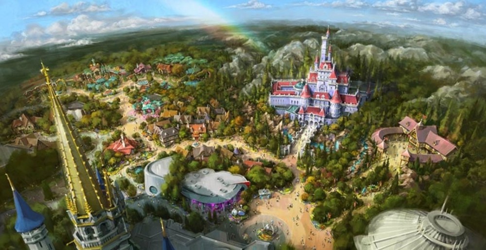 全新第7大主題《美女與野獸》園區 New Fantasyland!