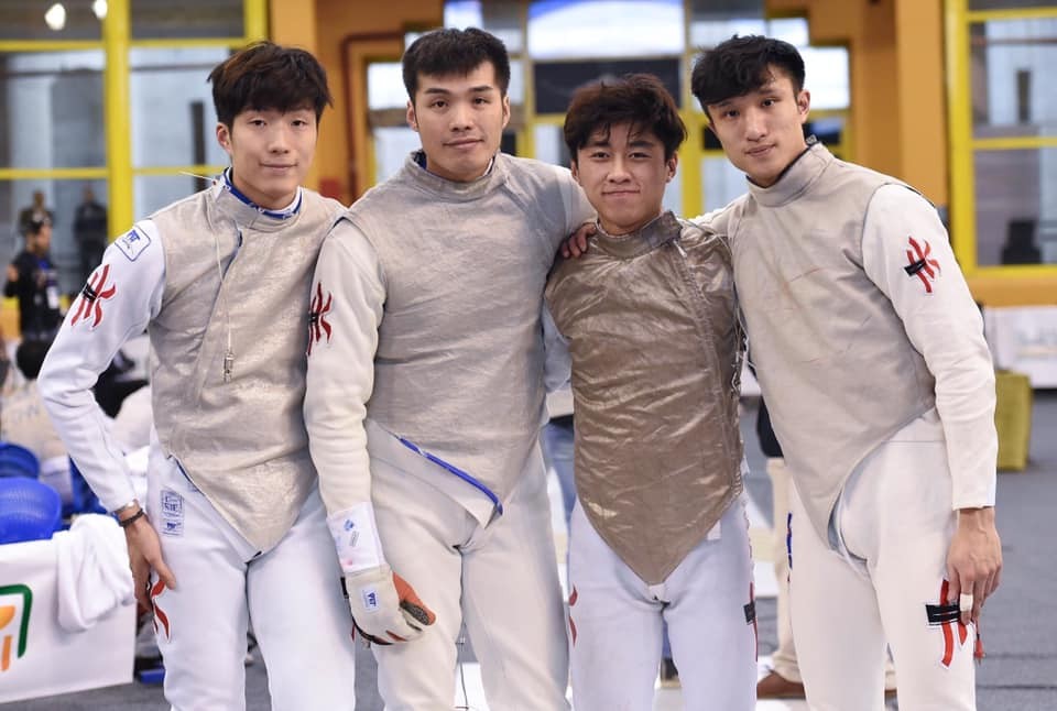 童星吳諾弘,香港男子劍擊運動員