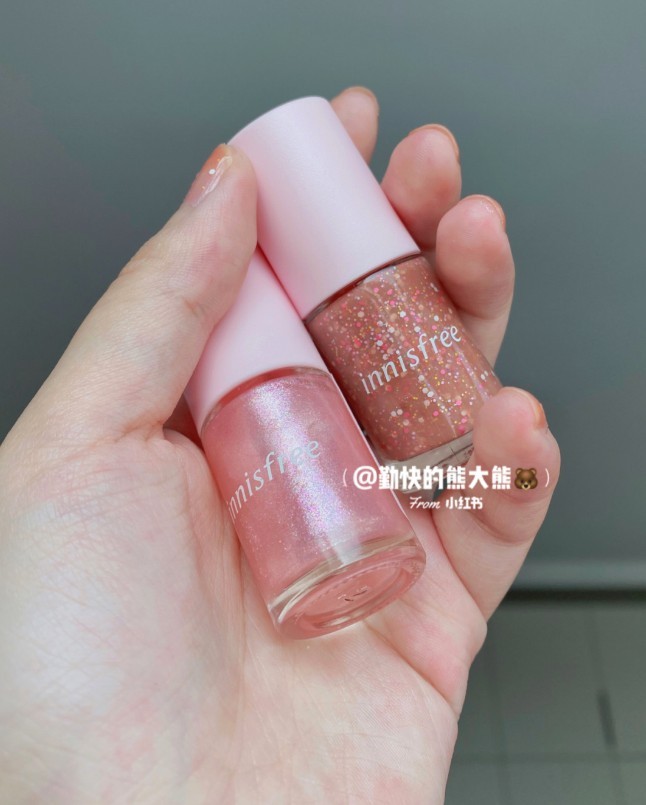 innisfree 粉色指甲油
